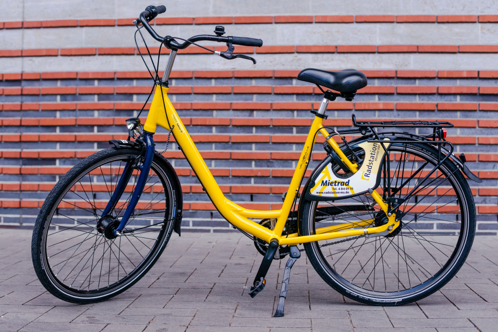 Standart-Mietrad der Radstation MS